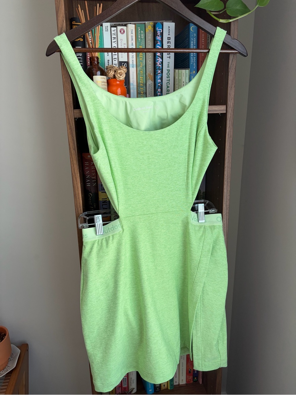 Outdoor Voices Green Sleeveless Tennis Dress
